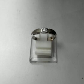 7002936 - CM MODEL RING MATA PUTIH DOFF (PUTIH) SIZE 18 [37.5% - 2.36gr]