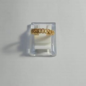 7003479 - CT MODEL RING SETENGAH RANTAI SIZE 10 [70% - 1.46gr]