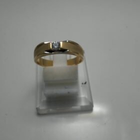 7024749 - CT WEDDIING RING VARIASI MATA PUTIH SIZE 16 [70% - 3.17gr]