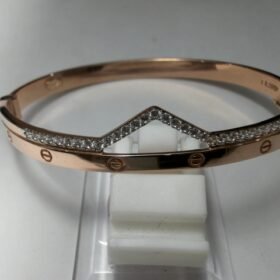 8002303 - GT FASHION BANGLE CARTIER MATA PUTIH VARIASI PUTIH [75% - 8.28gr]