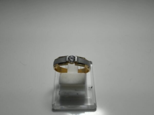 8008023 - CT WEDDING RING VARIASI MATA PUTIH SIZE 16 [70% - 3.11gr]