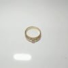 8021104 - CT DIS MT WEDDING RING VARIASI MATA PUTIH R.14 [16K - 3.07gr]
