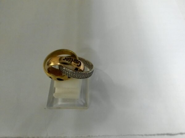 7006354 - CT MODEL MATA PUTIH CARTIER DOBEL RING IMPORT SIZE [75% - 12.14gr]