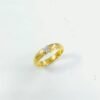 7100008 - CT WEDDING RING MATA PUTIH R.9 [17K - 3.44gr]