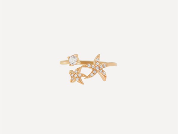 8051021 - CM AUVA STARFISH RING SIZE 14 [8K - 1.31gr]