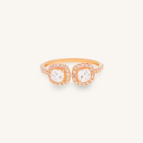 9159571 - CT AUVA FALLON 2 RING SIZE 16 [16K - 2.67gr]