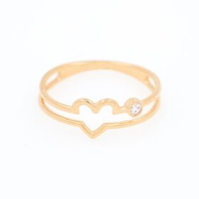 8060968 - CT AUVA AMORA RING SIZE 17 [16K - 1.44gr]