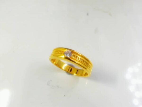 9160559 - CM WEDDING RING MATA PUTIH R,14 [8K - 3.7gr]