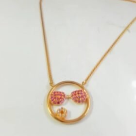 8062351 - KT AUVA ROCCOW MATA PINK PUTIH [16K - 4.73gr]