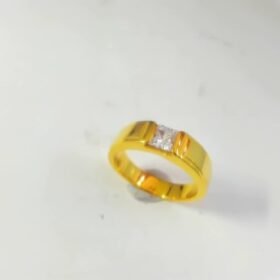 7128417 - CT WEDDING RING MATA PUTIH R,9 [16K - 4.86gr]