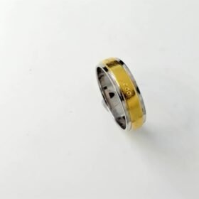 9165128 - CT WEDDING RING VARIASI [PUTIH] R.13 [17K - 4.19gr]