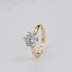 9163715 - CT AUVA CLARA RING SIZE 14 [16K - 2.78gr]