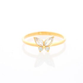 8064209 - CT AUVA MARIPOSA RING SIZE 14 [16K - 1.66gr]