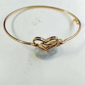 8070356 - GM BANGLE UBS LOVE PERMATA PUTIH [8K - 3.21gr]
