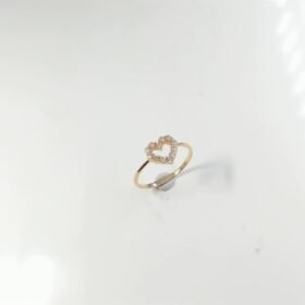 8077010 - CT MODEL LOVE PERMATA PUTIH R.13 [16K - 1.17gr]