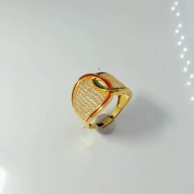 7159040 - CM MODEL PERMATA PUTIH ENAMEL R.14 [8K - 3.84gr]