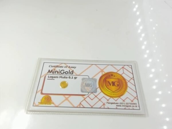 8081807 - MINIGOLD SDGM [24K - 0.1gr]