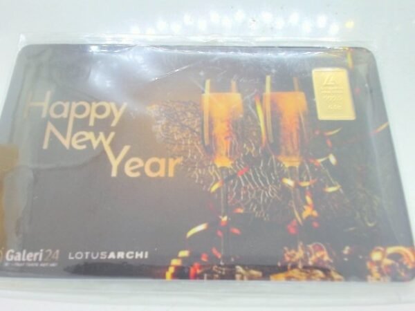 9195036 - LM LONDON HAPPY NEW YEAR [24K - 0.5gr]