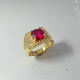 7162948 - CT MODEL PRIA MATA PUTIH MERAH R.19 [16K - 7.83gr]