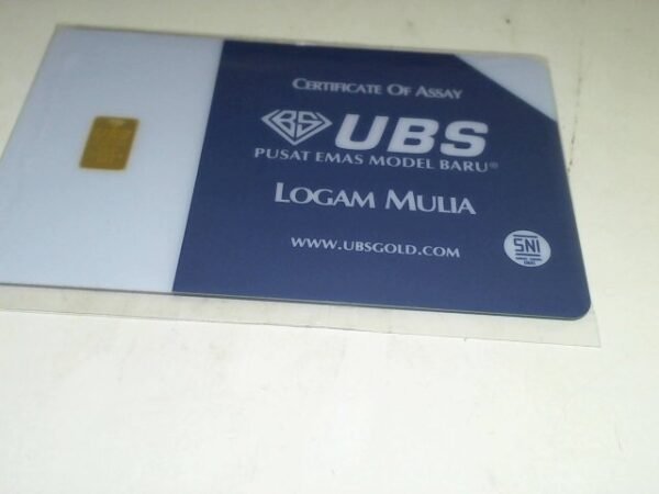 7167222 - LOGAM MULIA UBS [24K - 0.5gr]