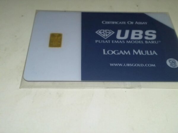 7167230 - LOGAM MULIA UBS [24K - 0.5gr]