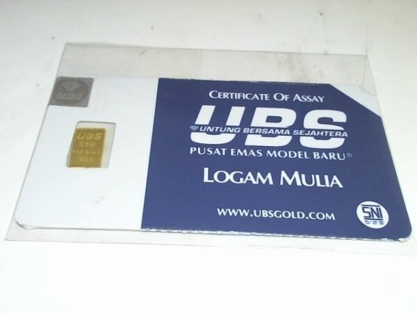 7167252 - LOGAM MULIA UBS [F002829] [24K - 0.5gr]