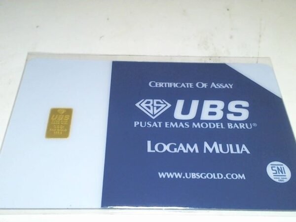 7167256 - LOGAM MULIA UBS [BH31406 ] [24K - 0.5gr]
