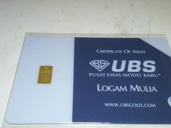 7167260 - LOGAM MULIA UBS [FR10379] [24K - 0.5gr]