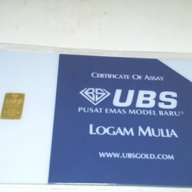 7168467 - UBS SERI BARCOD FS79572 [24K - 0.5gr]