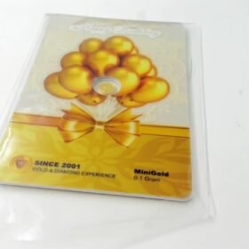 9200934 - LM MINIGOLD HAPPY BIRTHDAY SDGM [24K - 0.1gr]