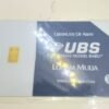 9201144 - LOGAM MULIA UBS FJ49491 [24K - 0.5gr]