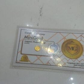 9201156 - LM LONDON MINIGOLD 0,1GR [24K - 0.1gr]