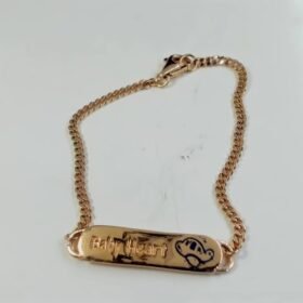 7169776 - GT MODEL SCURB PLAT BABY HEART [CAT] [16K - 2.87gr]