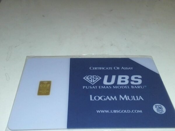 7170200 - LOGAM MULIA UBS [24K - 0.5gr]
