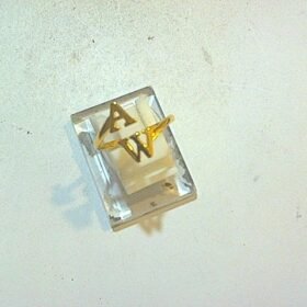 8087970 - CT [PESANAN] INISIAL 'AW' [17K - 2.58gr]