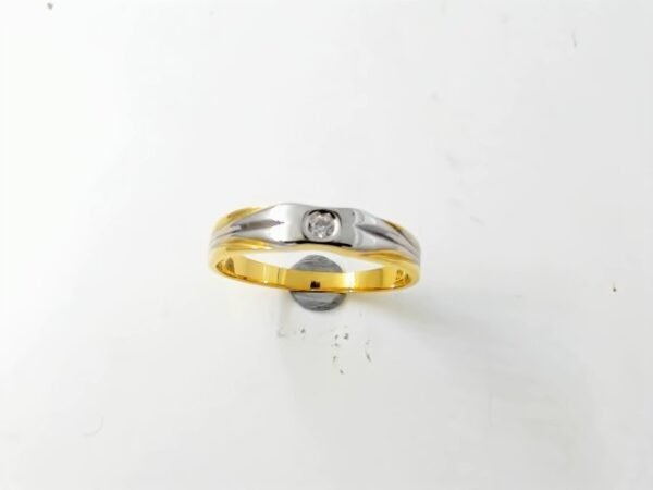 9201799 - CT RING MATA PUTIH VARIASI R.21,5 [16K - 2.74gr]