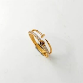 9202572 - CM AUVA CARTIER - 2 MATA PUTIH R.13 [8K - 1.61gr]