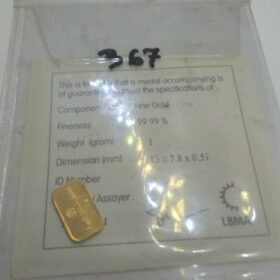 9203185 - LM ANTAM EDISI 1 367 [24K - 1gr]