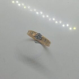 9206158 - CM RING MATA PUTIH R.18 [8K - 1.68gr]