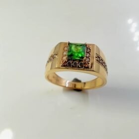 8091332 - CT AUVA MODEL MATA PUTIH HIJAU R.21 [16K - 7.02gr]