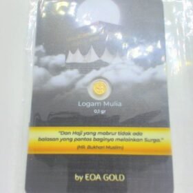 9208763 - LM LONDON EOA GOLD KA'BAH 0,1GR [24K - 0.1gr]