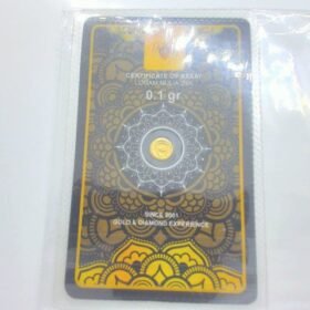 9208766 - LM LONDON EOA GOLD 0,1GR [24K - 0.1gr]