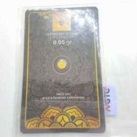 9208769 - LM LONDON SDGM 0,05GR [24K - 0.05gr]